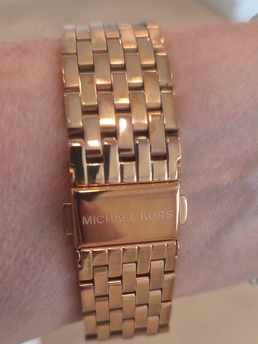 Michael Kors Womens Darci Rose Gold Watch 3192 - Like New! - Picture 6 of 6